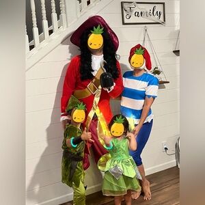 Peter Pan Halloween Family Costume